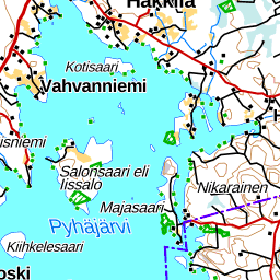 Saarijärvi, Salonsaari 696:342 | Lintuatlas - tulospalvelu